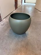 Bloempot, Tuin en Terras, Bloempotten, Gebruikt, Rond, Minder dan 40 cm, Aardewerk