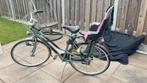 Gazelle damesfiets met kinderzitje - Aandactt nodig., Versnellingen, Ophalen of Verzenden, Zo goed als nieuw, Gazelle