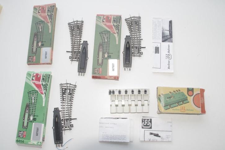 Wissels en accessoires Berliner TT, Hobby en Vrije tijd, Modeltreinen | Overige schalen, Gebruikt, Rails, Gelijkstroom, Overige merken