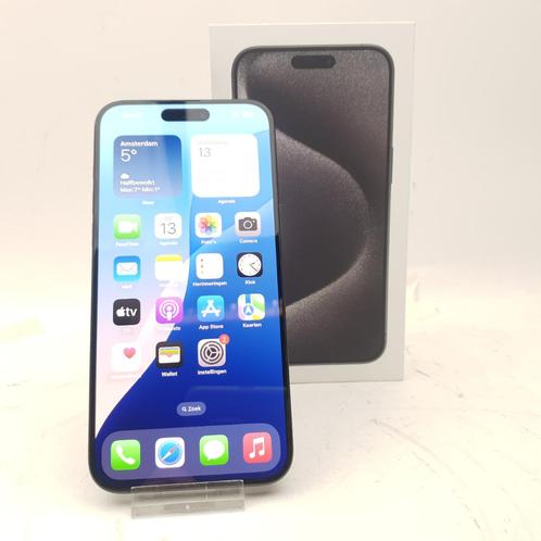 Apple iPhone 15 Pro max 256GB || 89% || Nu €849.99, Telecommunicatie, Mobiele telefoons | Hoesjes en Frontjes | Apple iPhone, Zo goed als nieuw