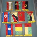 Warschaupact Landen Vaandels Vintage Koude oorlog, Antiek en Kunst, Curiosa en Brocante, Ophalen of Verzenden