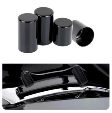 Gloss Black covers passend op Harley 4-point docking. NIEUW! beschikbaar voor biedingen