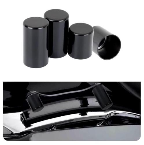 Gloss Black covers passend op Harley 4-point docking. NIEUW!, Motoren, Onderdelen | Harley-Davidson, Nieuw, Ophalen of Verzenden