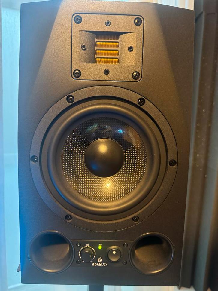 Adam A7X Studio Monitors - Set, Audio, Tv en Foto, Luidsprekers, Gebruikt, Front, Rear of Stereo speakers, 120 watt of meer, Overige merken