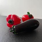 Murano fruit, glas, Italiaans, vintage, zeer netjes, Ophalen of Verzenden, Zo goed als nieuw, Overige materialen