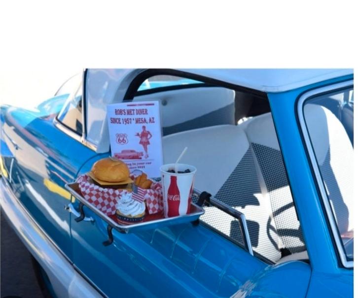 Oldtimer dienblad jaren 50, Auto diversen, Auto-accessoires, Ophalen of Verzenden