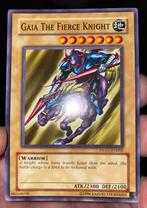 Yu-Gi-Oh! Gaia the Fierce Knight DLG1-EN005 Dark Legend Ed !, Hobby en Vrije tijd, Verzamelkaartspellen | Yu-gi-Oh!, Foil, Gebruikt