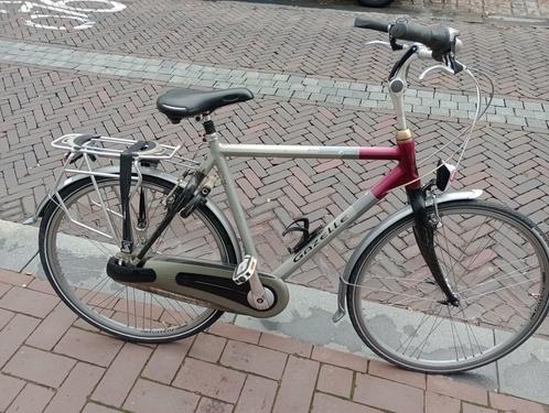 Gazelle City Lite Line h 57 herenfiets, Fietsen en Brommers, Fietsen | Heren | Herenfietsen, Gebruikt, Gazelle, 57 tot 61 cm, Versnellingen