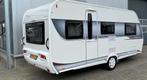 Hobby On Tour 470 UL - in perfecte staat - 2017/2018, 2 aparte bedden, Hobby, Particulier, 4 tot 5 meter