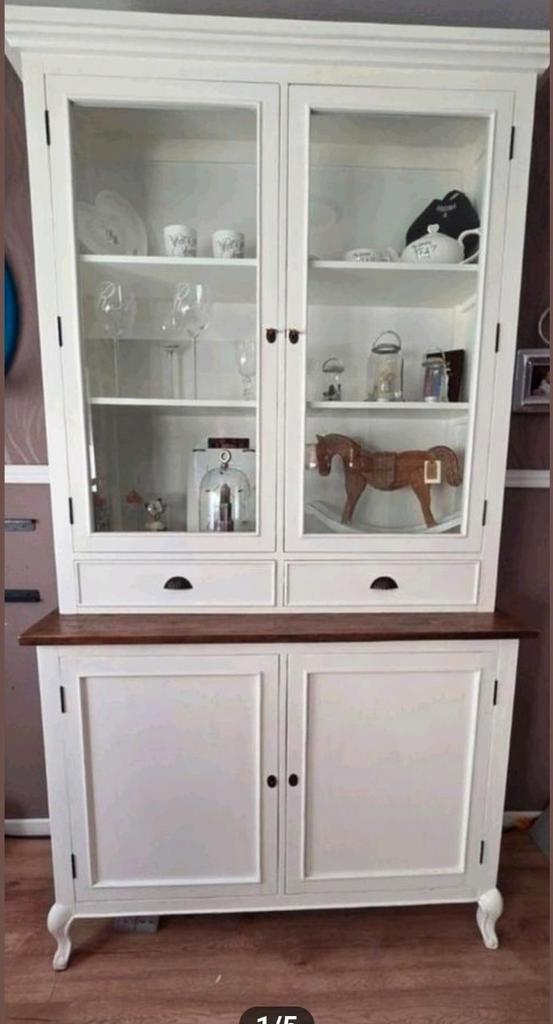 buffetkast jasmijn landelijk, Huis en Inrichting, Kasten | Buffetkasten, Zo goed als nieuw, 200 cm of meer, 25 tot 50 cm, Ophalen