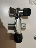 Dubbele kraan M25x2, Ophalen of Verzenden, Zo goed als nieuw, Duikfles