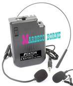 Draadloze Bodypack, VHF Microfoon Fenton 201.400 Mhz