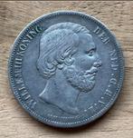 2 1/2 Gulden Willem III 1868 - Zilveren Munt, Postzegels en Munten, Koning Willem III, Zilver, Ophalen of Verzenden, Losse munt