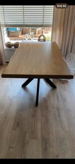 Eettafel mango 180x90, Huis en Inrichting, Tafels | Eettafels, Ophalen, Gebruikt, 50 tot 100 cm, Vijf personen of meer