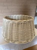 Witte rieten kerstboommand, Ophalen, Mand, Rond, Zo goed als nieuw