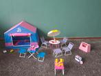 Barbie camping set, Ophalen of Verzenden, Zo goed als nieuw, Barbie