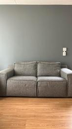 Grijze bank stof, Huis en Inrichting, Banken | Bankstellen, Ophalen, Gebruikt, 75 tot 100 cm, Stof