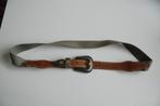 Jobis ceintuur / riem legergroen bruin, Ophalen of Verzenden, Zo goed als nieuw, 90 tot 100 cm, 3 tot 5 cm