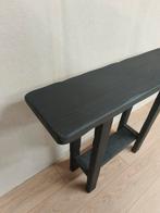 Landelijke Sidetable - Mat Zwart - Opruiming!, Huis en Inrichting, Tafelonderdelen, Ophalen of Verzenden, Rechthoekig, 100 tot 150 cm