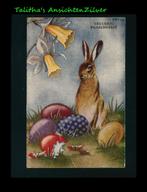 Prachtige kaart Pax Steen Pasen, Verzenden, 1940 tot 1960, Gelopen