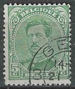 Belgie 1915 - Yvert 137 - Koning Albert I (ST), Postzegels en Munten, Postzegels | Europa | België, Koninklijk huis, Ophalen, Gestempeld