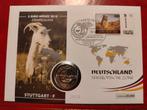 Duitsland 5 euro 2018 BU Subtropische Zone F Numisbrief, Postzegels en Munten, Munten | Europa | Euromunten, Ophalen of Verzenden