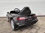 Audi R8 12v zwart Afstands. - Bluetooth - Leder en Rubberba, Kinderen en Baby's, Speelgoed | Buiten | Voertuigen en Loopfietsen