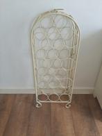 landelijk wijnrek creme kleur . voor 20 flessen. 88x34x18 cm, Huis en Inrichting, Woonaccessoires | Wijnrekken, Ophalen, 15 tot 25 flessen
