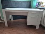 Woood bureau Robin wit, Ophalen, Zo goed als nieuw, Bureau