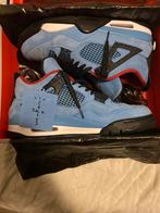 Jordan 4 Retro Travis Scott Cactus Jack Maat 44, Kleding | Heren, Schoenen, Ophalen, Gedragen, Blauw, Sneakers of Gympen