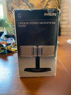 cardioid stereo microphone N 8402 philips, Muziek en Instrumenten, Microfoons, Ophalen of Verzenden, Zo goed als nieuw