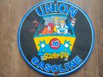 Emaille reclamebord union Scooby doo, Verzamelen, Merken en Reclamevoorwerpen, Ophalen of Verzenden, Gebruikt, Reclamebord