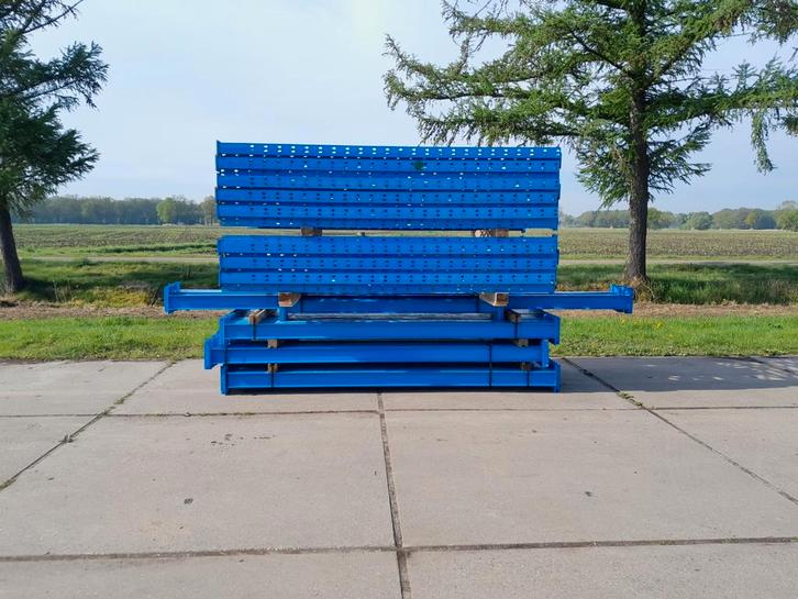 Ohra palletstelling st 2.6x1.1m lig 2.7m zwaar uitgevoerd., Zakelijke goederen, Kantoor en Winkelinrichting | Magazijn, Stelling en Opslag
