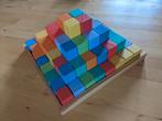 Houten Piramide Blokken - Montessori Speelgoed, Ophalen of Verzenden, Gebruikt, Overige merken