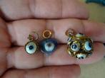 Curiosa boze oog medaillon boze oog hanger Turkije set 1970, Ophalen of Verzenden
