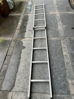 Vlizotrap ladder uitschuifbaar, 9 treden, Ophalen, Gebruikt, 2 tot 4 meter