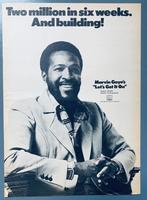 MARVIN GAYE 1973 originele Advertentie LET'S GET IT ON, 1960 tot 1980, Soul of Nu Soul, Gebruikt, Ophalen of Verzenden