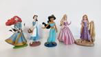5 prinsessen Disney poppetjes, Ophalen of Verzenden, Overige figuren, Zo goed als nieuw, Beeldje of Figuurtje
