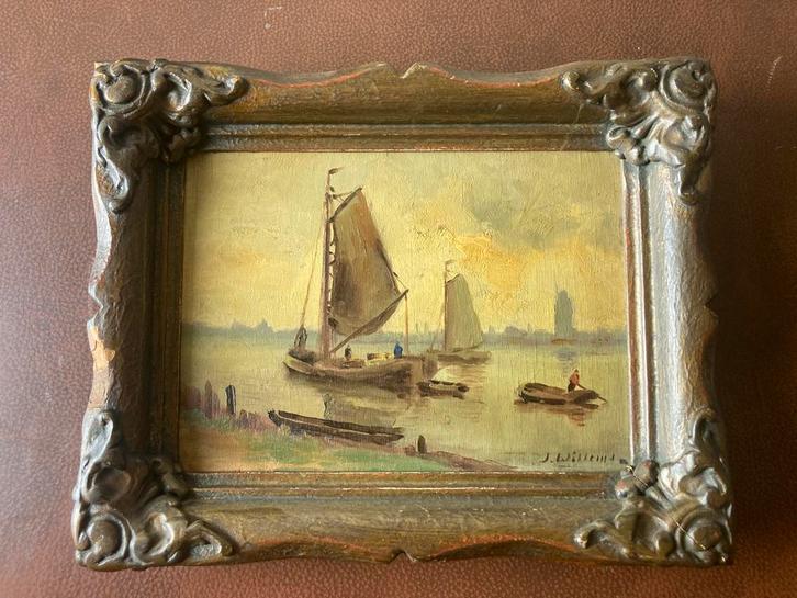 Schilderij Joris Willems, Antiek en Kunst, Kunst | Schilderijen | Klassiek, Ophalen of Verzenden