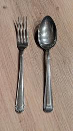 Lepel en vork Sola verzilverd G SOLA Z, Ophalen of Verzenden