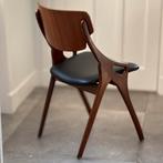 Set vintage Deens design Hovmand Olsen stoelen gerestaureerd, Huis en Inrichting, Stoelen, Ophalen, Zwart, Midcentury modern vintage Danish design classics restored