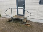 Chalet trap met leuning - opstap - diverse hoogtes, Ophalen, Gebruikt, Trap, Minder dan 2 meter