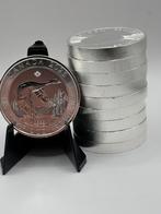 10x 2oz Canadian Goose 2025 - 20oz zilver - maple leaf tube, Postzegels en Munten, Edelmetalen en Baren, Ophalen of Verzenden