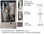Remeha Quinta 28c, bj 2009, cv ketel, jaarlijks onderhouden, Doe-het-zelf en Verbouw, Ophalen, Gebruikt, Cv-ketel of Combi-ketel