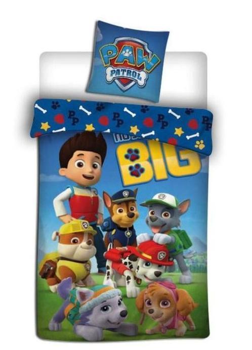 Paw Patrol Dekbedovertrek 135 x 200 cm - Big, Kinderen en Baby's, Kinderkamer | Beddengoed, Nieuw, Dekbedovertrek, Jongetje of Meisje