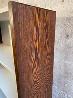 Martin Visser wenge boekenkast ‘t Spectrum , jaren 80, Huis en Inrichting, Kasten | Boekenkasten, Met plank(en), Gebruikt, 'T Spectrum