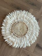 Bali wanddecoratie witte veren Ibiza Boho style nieuw, Ophalen of Verzenden, Nieuw