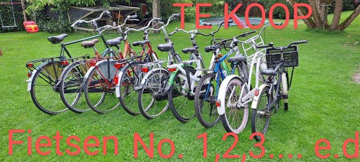 FIETSEN (Stations) TE KOOP: no. 1, 2, 3, en meer......, Fietsen en Brommers, Overige Fietsen en Brommers, Gebruikt, Ophalen