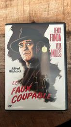 le faux coupable ( the wrong man) hitchcock dvd, Ophalen of Verzenden, 1940 tot 1960, Zo goed als nieuw, Thrillers en Misdaad