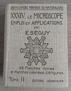Le Microscope: Emploi et Applications. Par E. Seguy. 1949, Boeken, Gelezen, E. Seguy., Ophalen of Verzenden, Overige onderwerpen